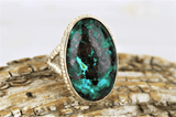 Chrysocolla Ring Size 8.5