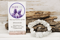 Crackle Quartz Bracelet (Clear)