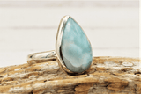Larimar Ring (Size 9)
