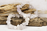 Crackle Quartz Bracelet (Purple Hue)