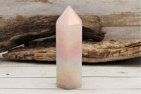 Aura Rose Quartz Tower