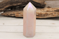 Aura Rose Quartz Tower