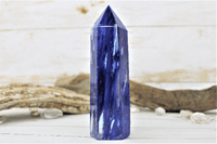Blue Volcano Quartz Tower