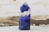 Blue Volcano Quartz Tower