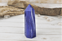 Blue Volcano Quartz Tower
