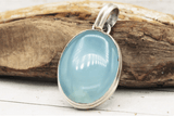 Blue Chalcedony Pendant