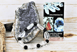 Quartz and Blue Goldstone Bracelet