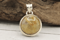 Rutilated Quartz Pendant