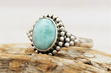 Larimar Ring (Size 6.5)