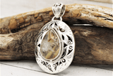 Rutilated Quartz Pendant