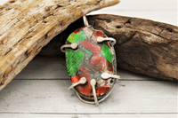 Ammolite Pendant