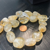 Citrine Bead Strand XL Nugget