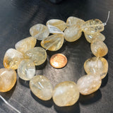 Citrine Bead Strand XL Nugget