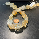 Citrine Bead Strand XL Nugget