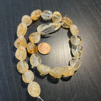 Citrine Bead Strand XL Nugget