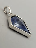 Canadian Eye Of Odin Sapphire Pendant in .925 Sterling Silver