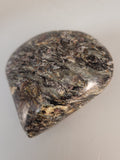 Canadian Staurolite & Garnet Heart Carving Kinbasket, B.C.