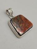 Canadian Ammolite Pendant Set in .925 Sterling Silver