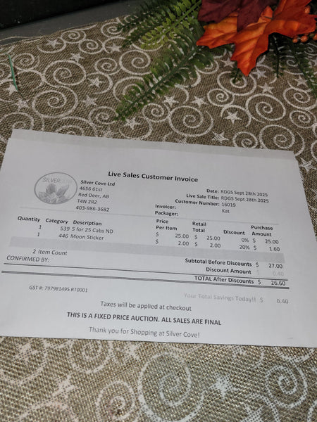 16019 RDGS September 28th 2025 Live