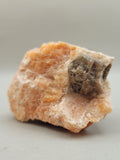 Apatite in Salmon Calcite Otter Lake, QC