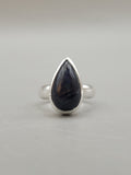 Canadian Eye Of Odin Sapphire Ring in .925 Sterling Silver (Size 7.75)