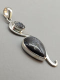 Canadian Eye Of Odin Sapphire Pendant in .925 Sterling Silver