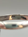 Canadian Eye Of Odin Sapphire Ring in .925 Sterling Silver (Size 6.75)