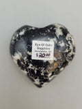 Eye Of Odin Sapphire Heart Carving