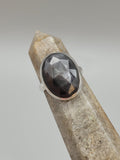 Canadian Eye Of Odin Sapphire Ring in .925 Sterling Silver (Size 6.5)