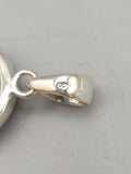 Canadian Petrified Wood Pendant Set in .925 Sterling Silver