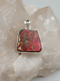 Canadian Ammolite Pendant Set in .925 Sterling Silver