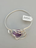 Amethyst Stering Silver Bracelet