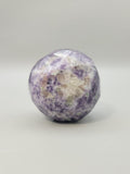 Faceted Lepidolite Sphere