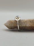 Canadian Eye Of Odin Sapphire Ring in .925 Sterling Silver (Size 6)