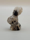 Agate Druzy, Rabbit Carving