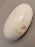 Scolecite Palm Stone