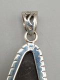 Canadian Ammolite Pendant Set in .925 Sterling Silver