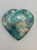 Chrysocolla Heart