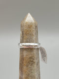 Canadian Eye Of Odin Sapphire Ring in .925 Sterling Silver (Size 6.75)