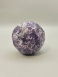 Faceted Lepidolite Sphere