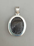 Canadian Eye Of Odin Sapphire Pendant in .925 Sterling Silver