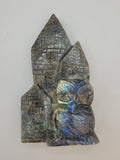 Labradorite Owl Carving