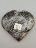 Canadian Staurolite & Garnet Heart Carving Kinbasket, B.C.