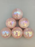 Aura Rose Quartz Sphere