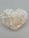 Clear Quartz Heart