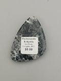 Canadian Hackmanite & Ijolite Cabochon~Ice River Complex, BC