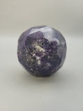 Faceted Lepidolite Sphere