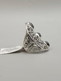 Canadian Eye Of Odin Sapphire Ring in .925 Sterling Silver (Size 5)