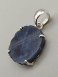 Canadian Eye Of Odin Sapphire Pendant in .925 Sterling Silver