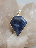 Canadian Eye Of Odin Sapphire Pendant in .925 Sterling Silver